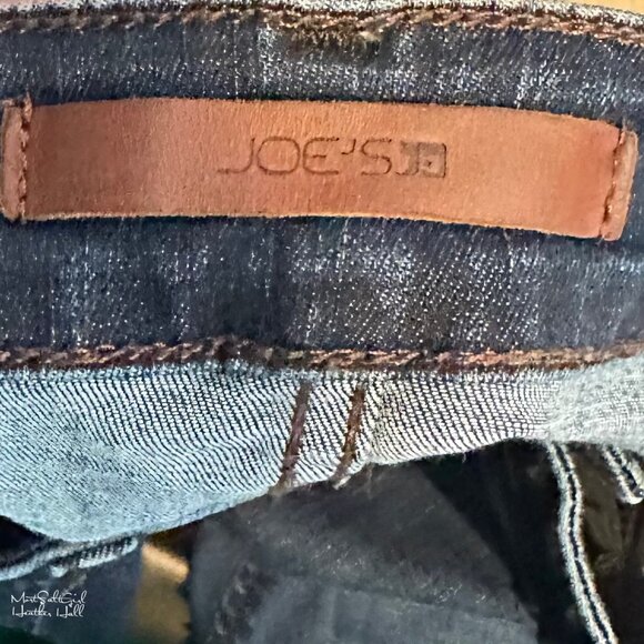 Joe's Jeans The Olivia Mid-Rise Cropped Flare Ankle Jeans Size 25 - Picture 5 of 6